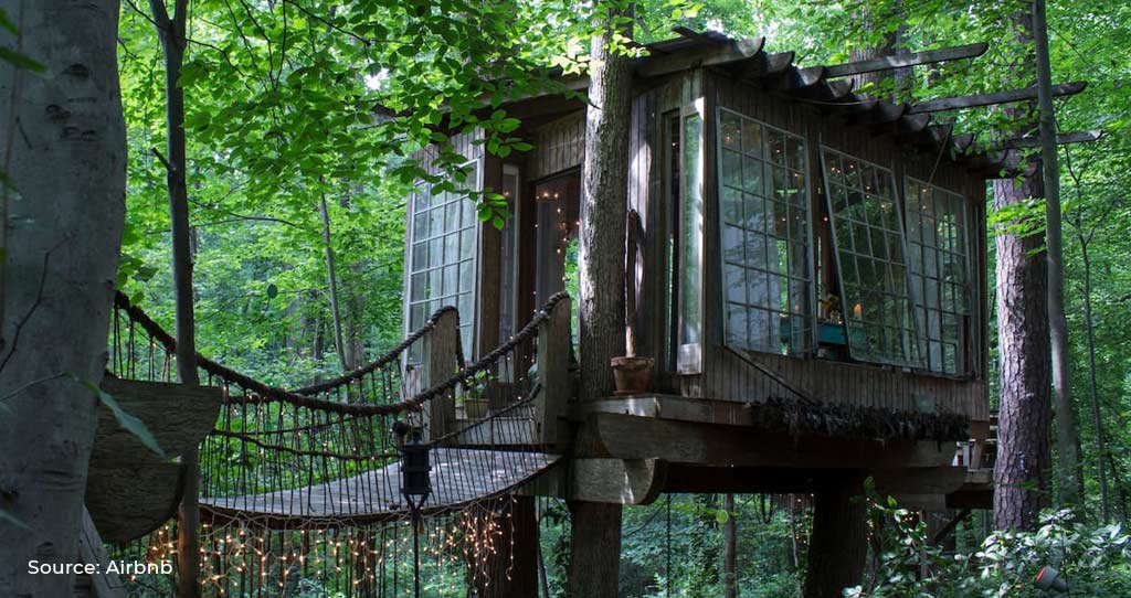 Secluded Intown Treehouse - Atlanta, Georgia, USA