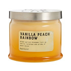Vanilla Peach Rainbow 3-Wick Jar Candle
